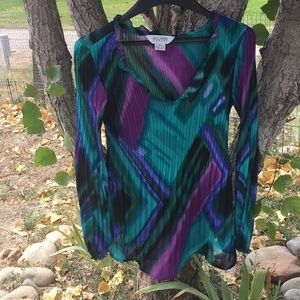 Long sleeve sheer top 💗